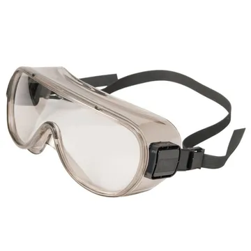 Encon 500 Series 501Q Gray Frame, Clear Lens, Uncoated Goggle, 05057202