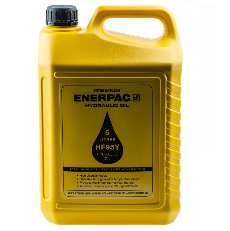 ENERPAC HF95Y, 5 Liter, HF-Series Hydraulic Oil for Powered Pumps