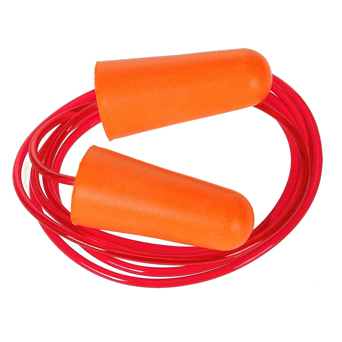 Portwest EP08 - Corded PU Foam Ear Plugs (200 Pairs), Orange
