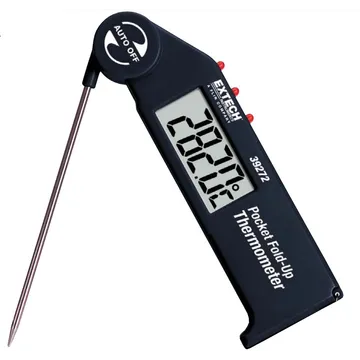 EXTECH Pocket Fold up Thermometer with Adjustable Probe - 39272