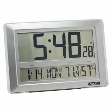 ساعة رقمية من اكس تيك/مقياس حرارة رطوبة - CTH10A