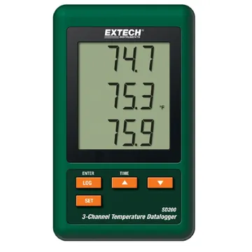 EXTECH مسجل بيانات درجة الحرارة 3 قنوات - SD200
