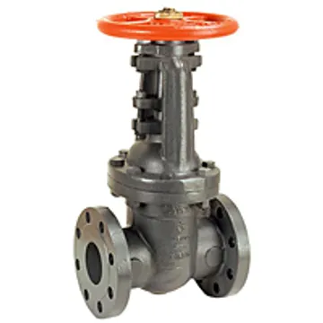 OS & Y Gate Valve, Flanged Ends, 3560 PSI, Ductile Iron, Resilient Wedge, UL/FM, Model: F-697-O, Manufacturer: Nibco-USA