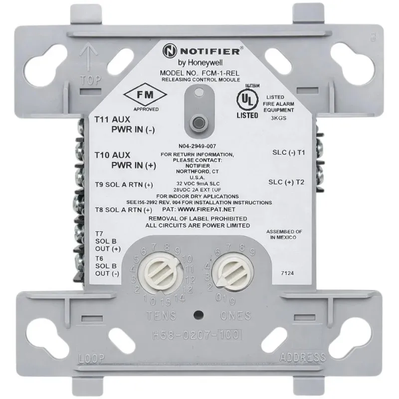 Notifier FCM-1-REL Releasing Control Module