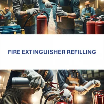 Fire Extinguishers Refilling Service, Per LBS
