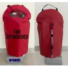 FHC طفاية حريق محمولة تغطي الفينيل ، ومناسبة ل ( 10 رطل ، 20 رطل ، 30 رطل ) ، NFPA-701-FEC1-PR-FHC