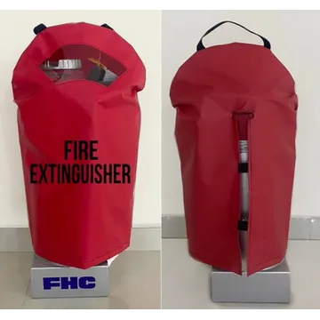 FHC Portable Fire Extinguisher Cover, Vinyl, for (10 lb, 20 lb, 30 lb), NFPA-701 - FEC1-PR-FHC