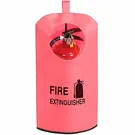 Fire Ext. Cover Nylon Fluorescent Red