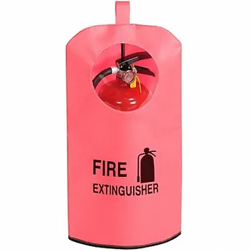 Fire Ext. Cover Nylon Fluorescent Red