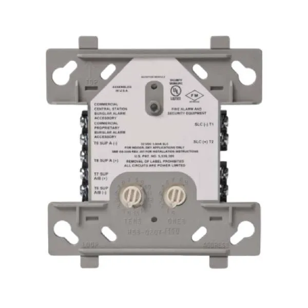 Notifier FMM-1 Intelligent Addressable Monitor Module