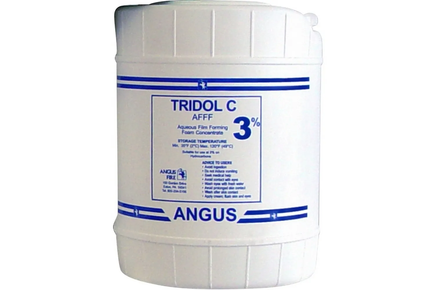 Angus Synthetic Aqueous Film-Forming Foam (AFFF) Concentrate, Tridol - FN0320W0P