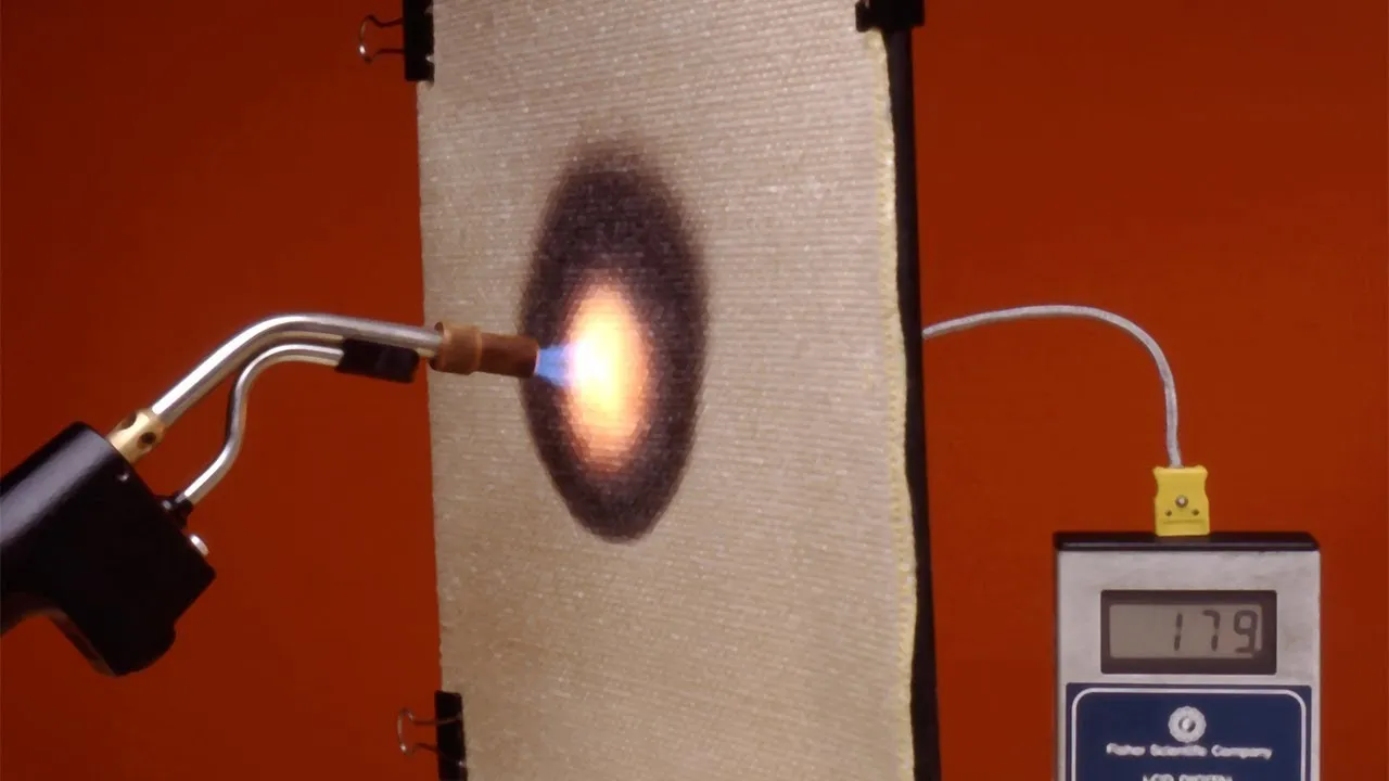 Welding Blanket/Molten Metal Splash Protection Blankets, 1000C, 1.5MM THICK, Y0398/398, 50M