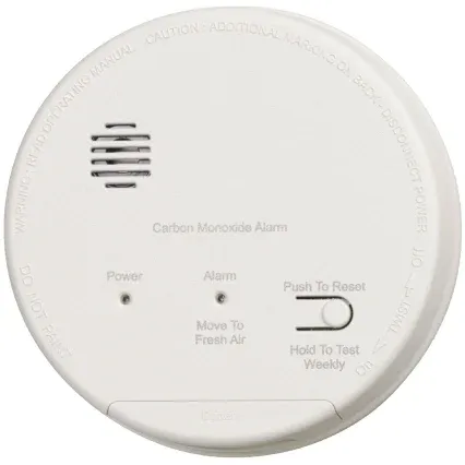 Gentex CO1209 Electrochemical Carbon Monoxide Alarm with 9V Battery Backup – ANSI/UL 2034 & NFPA
