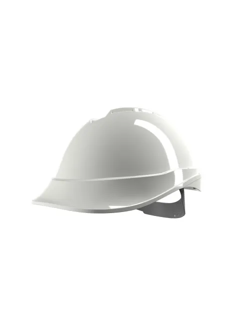 MSA V-GARD 200 ، خوذة أمان ، غير مغمورة ، بيضاء ، PVC-IDE