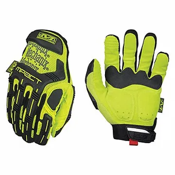 H3975 Mechanics Gloves Yellow 9 PR