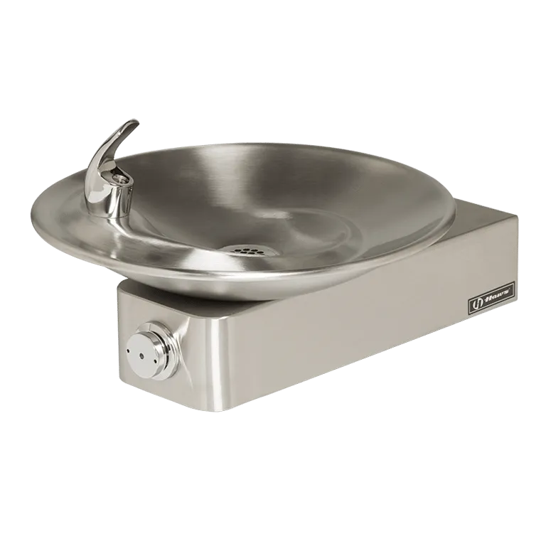 Haws 1001 ADA vandal-resistant stainless steel drinking fountain with lead-free waterways