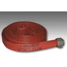 FIREQUIP Fire Hose, Hydro Flow, Rubber Lined ,Red,  5" x 50 STZ - HS50RB