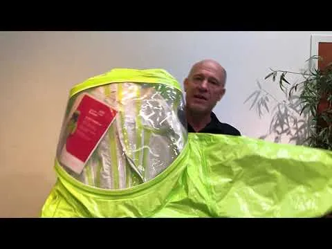 DuPont Tychem TK -10000 TK554TLY Encapsulated Level A Suit