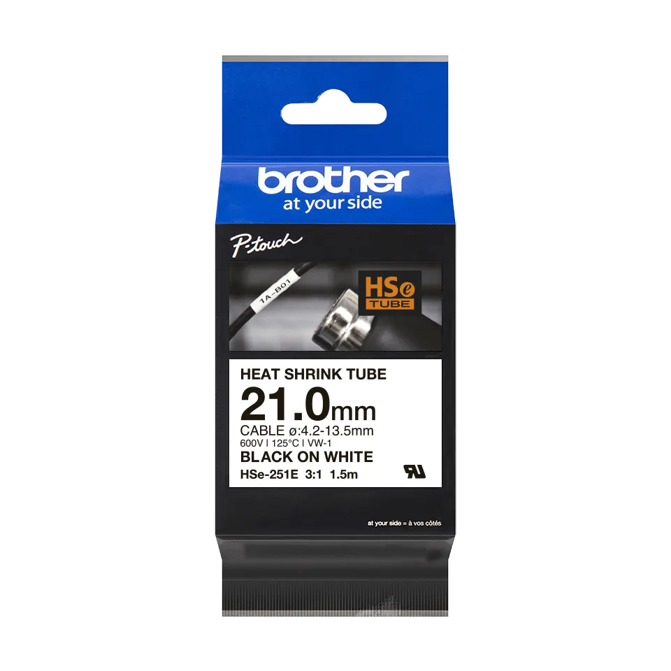 Brother Genuine Heat Shrink Tube - HSE-251E