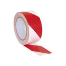 شريط تحذير أحمر/أبيض 3 "x143 ياردة (76 مم × 130 م)
