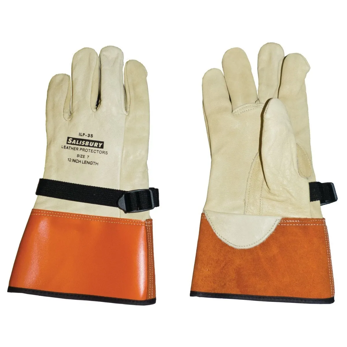 Honeywell Salisbury Leather Protector Gloves for Voltage Class 4 ILP