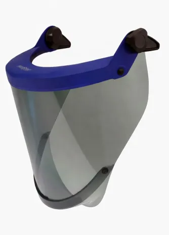 Paulson International ARC flash faceshield clear polycarbonate HT lens rated 14 CAL CM2 Class 2