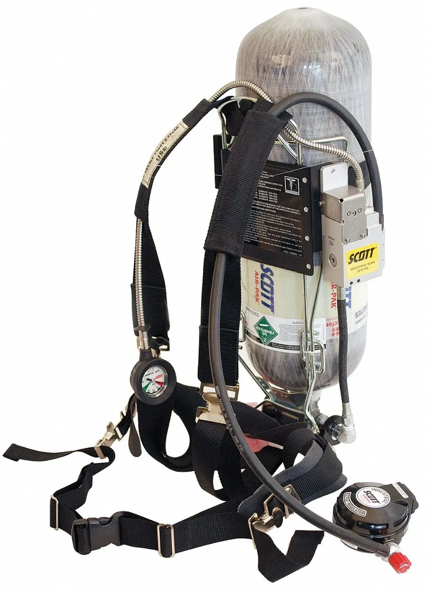 SCOTT SCBA الصناعي 4500 PSI 30 دقيقة اسطوانة الكربون - IND144043103111