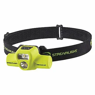 Indst Headlamp ThermPlstc Yellow 250lm