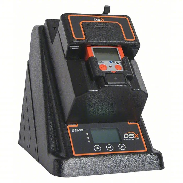 INDUSTRIAL SCIENTIFIC DSX Docking Station, model 18109327-031, with all-in-one functionality for calibration and testing.
