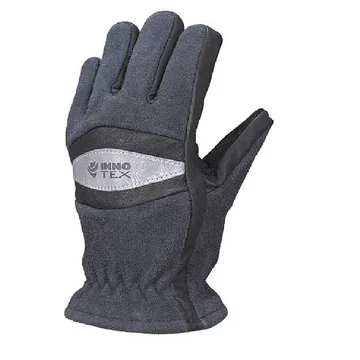 DA MIANO Fire Gloves , Black, With Pyrotect Insert - INN0735