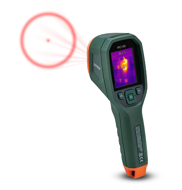 EXTECH Thermal Imager IR Thermometer with MSX® - IRC130