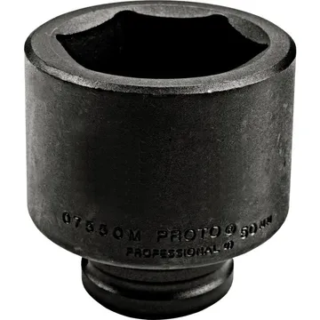 PROTO 3/4" Drive Impact Socket 43 mm, 6 Point - J07543M