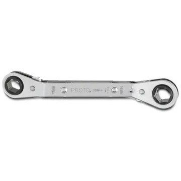 PROTO Offset Double Box Reversible Ratcheting Wrench 12 x 14 mm, 6 Point - J1184MA-A
