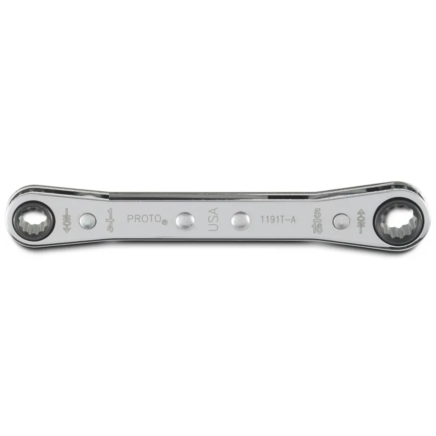 PROTO Double Box Ratcheting Wrench 1/4