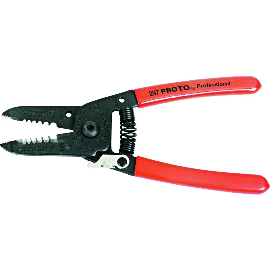 PROTO Wire Stripper/Cutter Pliers, 6-1/16" - J297
