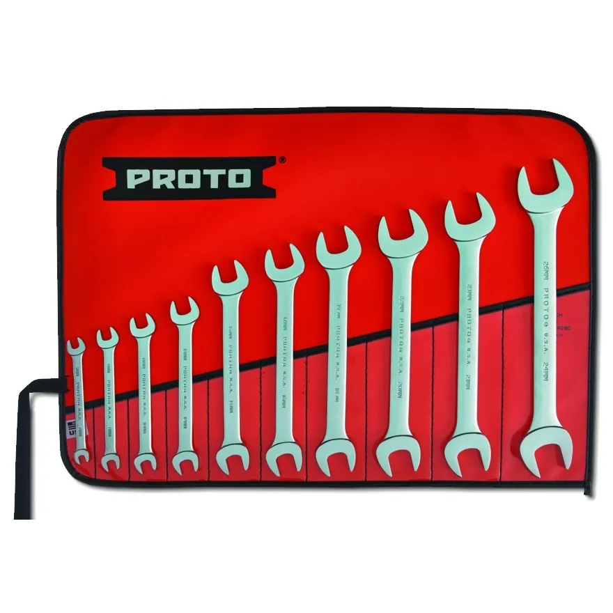 PROTO 10 قطعة SATIN METIC METRIC OPEN SET - J30000A