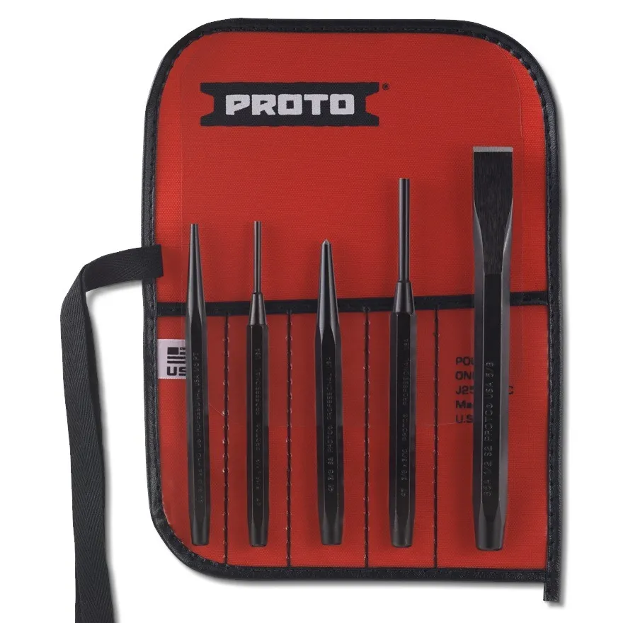 PROTO Punch Set & Chisel 5 Pieces - J3S2