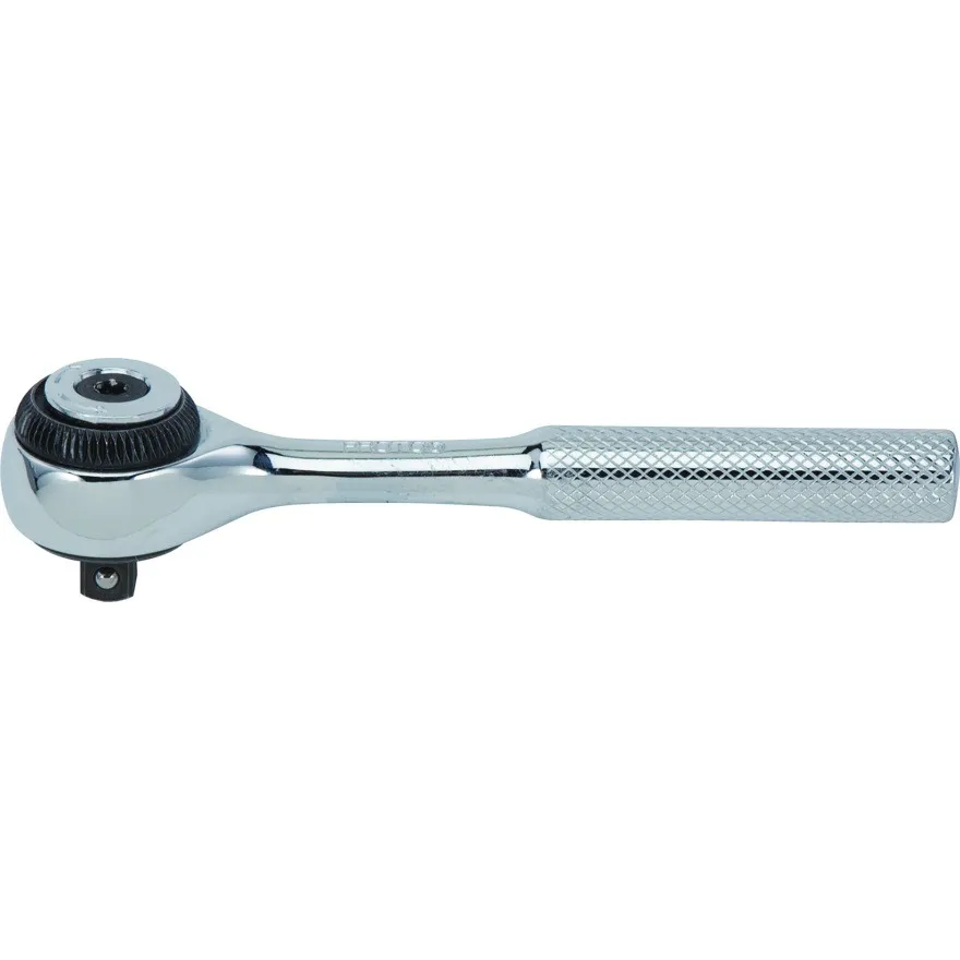 PROTO 1/4" Drive Round Head Ratchet 4-1/2" - J4752F