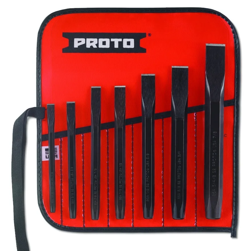 PROTO 7 Piece Cold Chisel Set - J86BS2