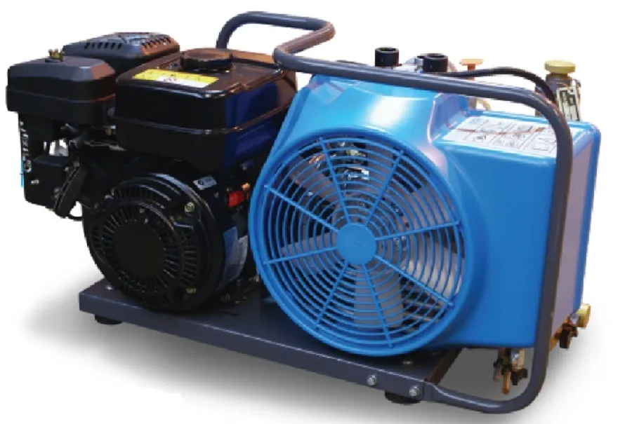 BAUER 3-Stage, 5000 PSI High Pressure Breathing Air Compressors - JRII-E3