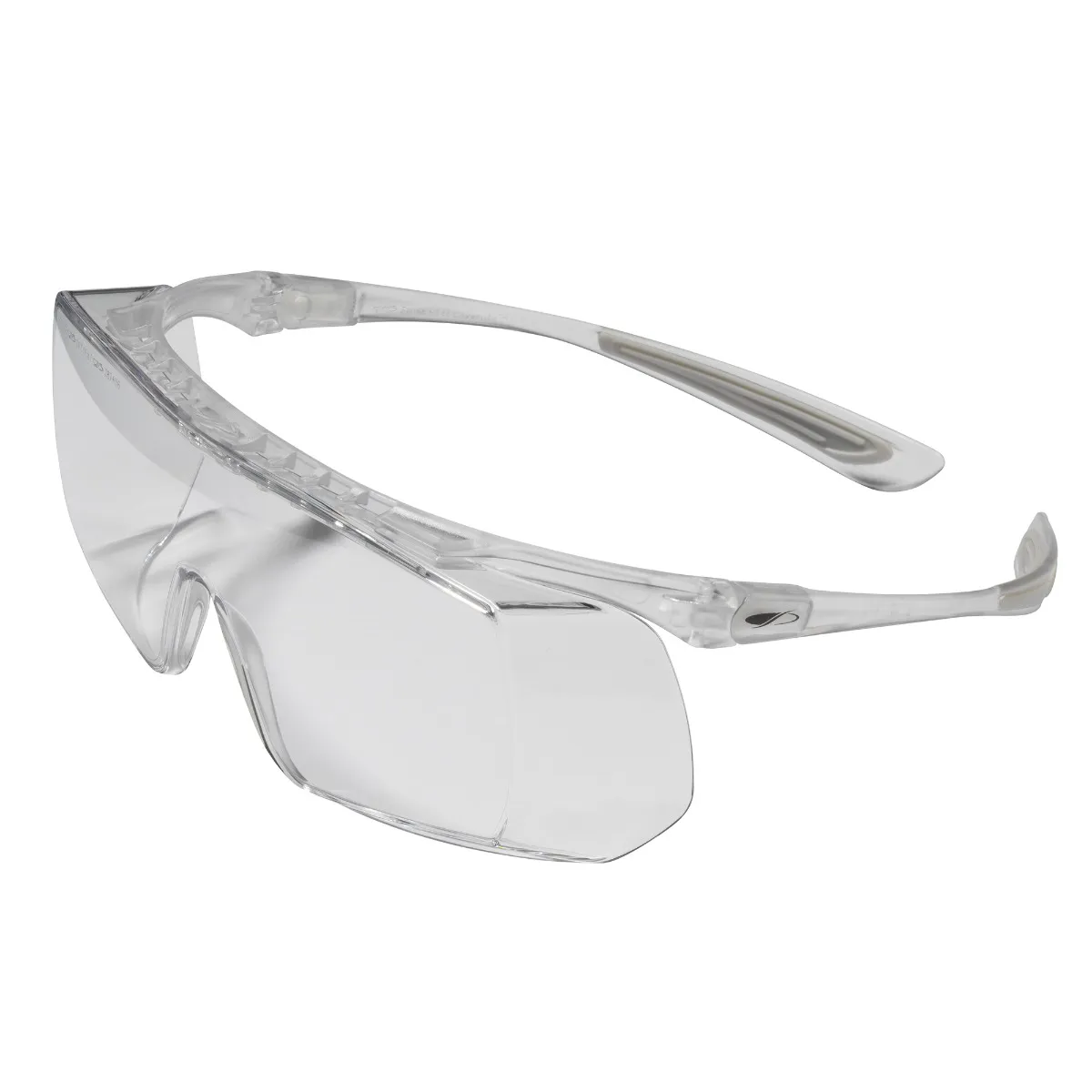 JSP Coverlite™ Overspec with clear anti-scratch and anti-mist lenses, clear frames, SKU 1COV23C