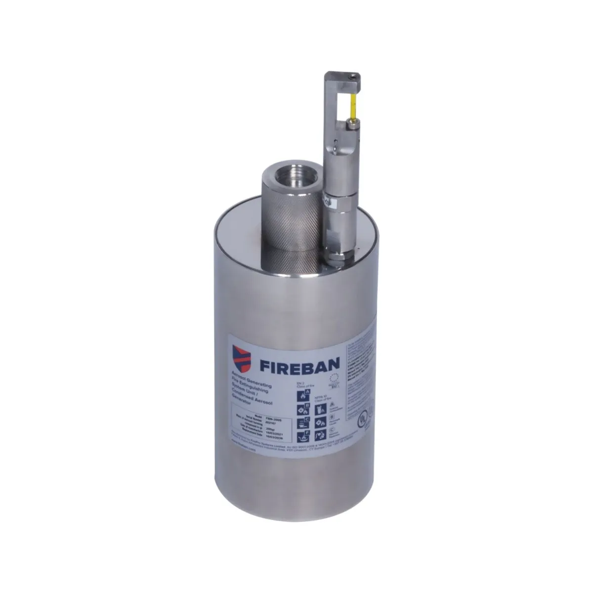 Justrite Automatic Extinguisher Kit FBN (JCBSFBN000) – Fire suppression system for safety cabinets