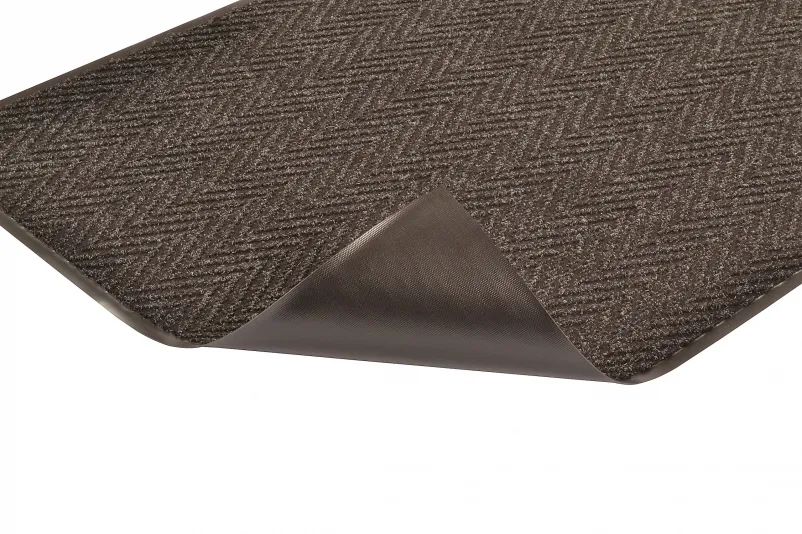 Justrite 3x4 charcoal chevron entrance mat 105S0034CH