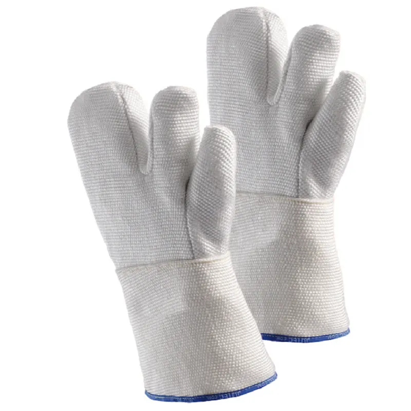 JUTEC 30cm HT fibre-glass 3-finger heat-resistant glove H3130030