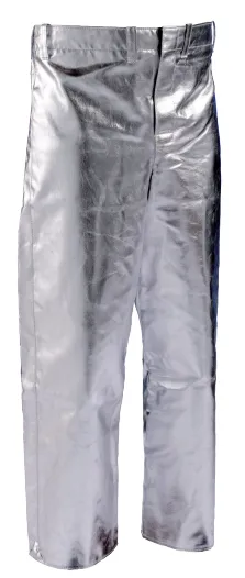 JUTEC aluminized heat protection trousers made of Preox-Aramid fabric HSH100KA-9