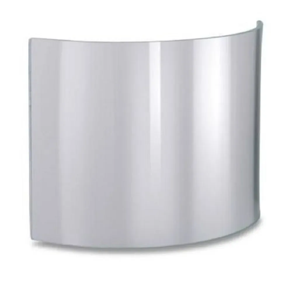 JUTEC curved laminated glass heat protection pane - HWS1022KLAR