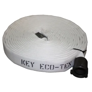 Key Fire Fighter Hose, Polyester, 2.5 Inches, 50 ft - ECO10-2.5X50 