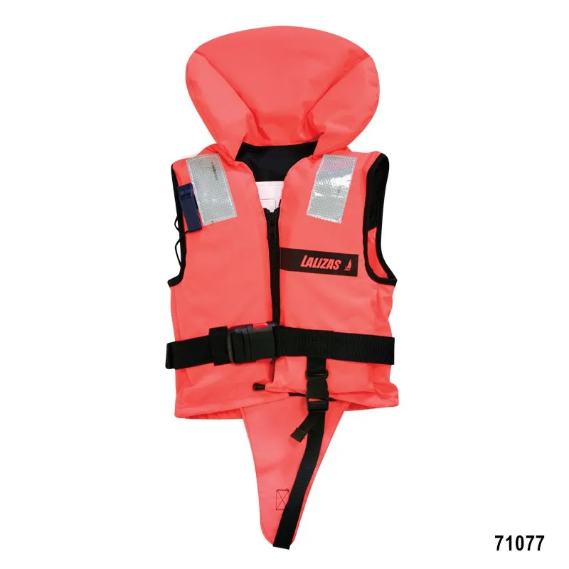 LALIZAS Lifejacket 100N in orange, model 71080, IMPA 331173, ISO certified for adults