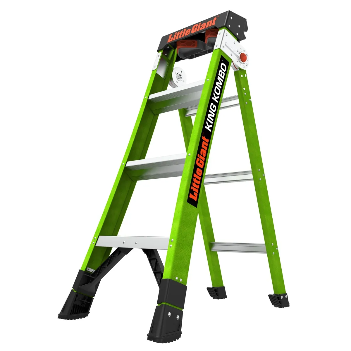 Little Giant King Kombo 3-in-1 Ladder 6 ft Green (13906-071)