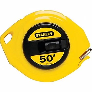 Long Tape Measure 3/8 In x 50 ft Yellow